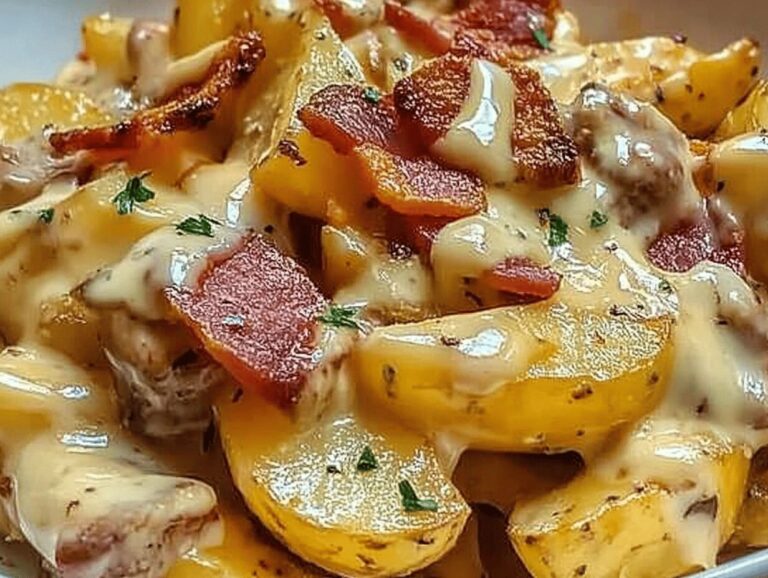 Cheesy Ranch Potatoes and Turkey Bacon Recipe for Comfort Food Lovers